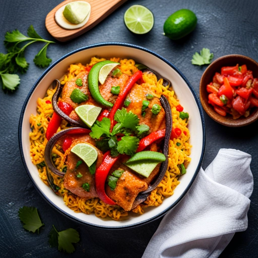 Chicken Fajita Rice Skillet​
